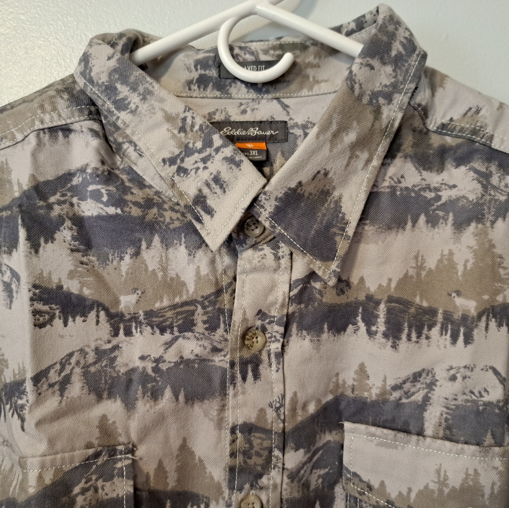 New 3XL & LG Men's Eddie Bauer Flannel
